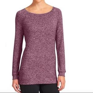 Athleta top long sleeve crewneck tunic size XXS